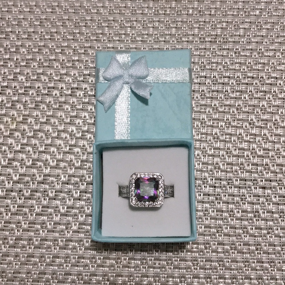 Silver ring size 7